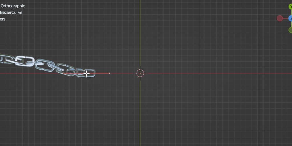 Chain Generator (Blender Geometry Nodes)