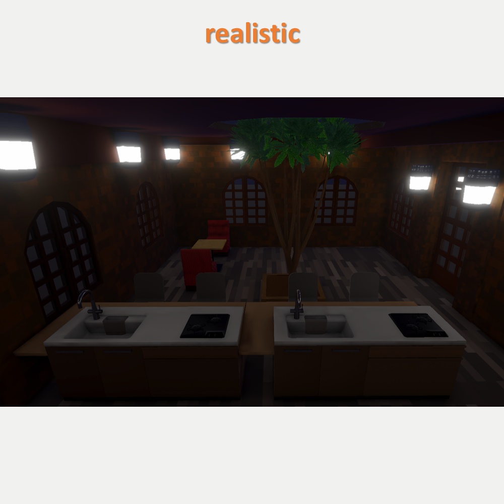 【無料 FREE】「unity_scene」Cafe