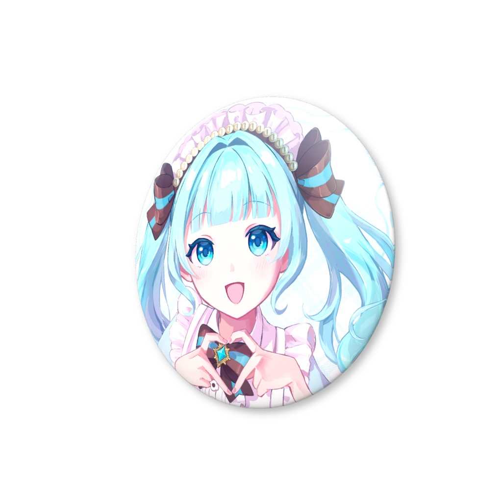 朝海ステラメイド服缶バッジ