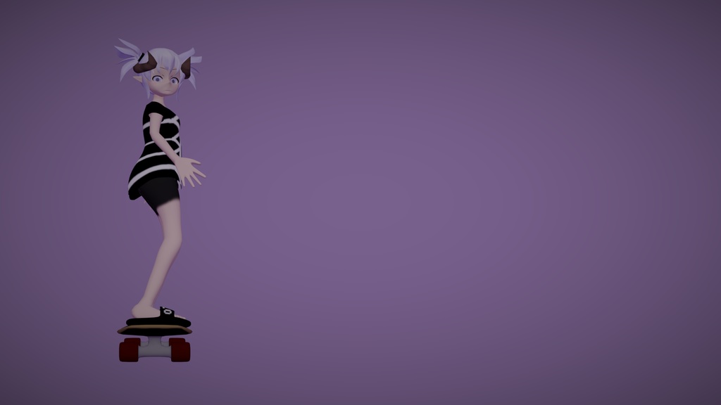 3Dモデル スケートボード