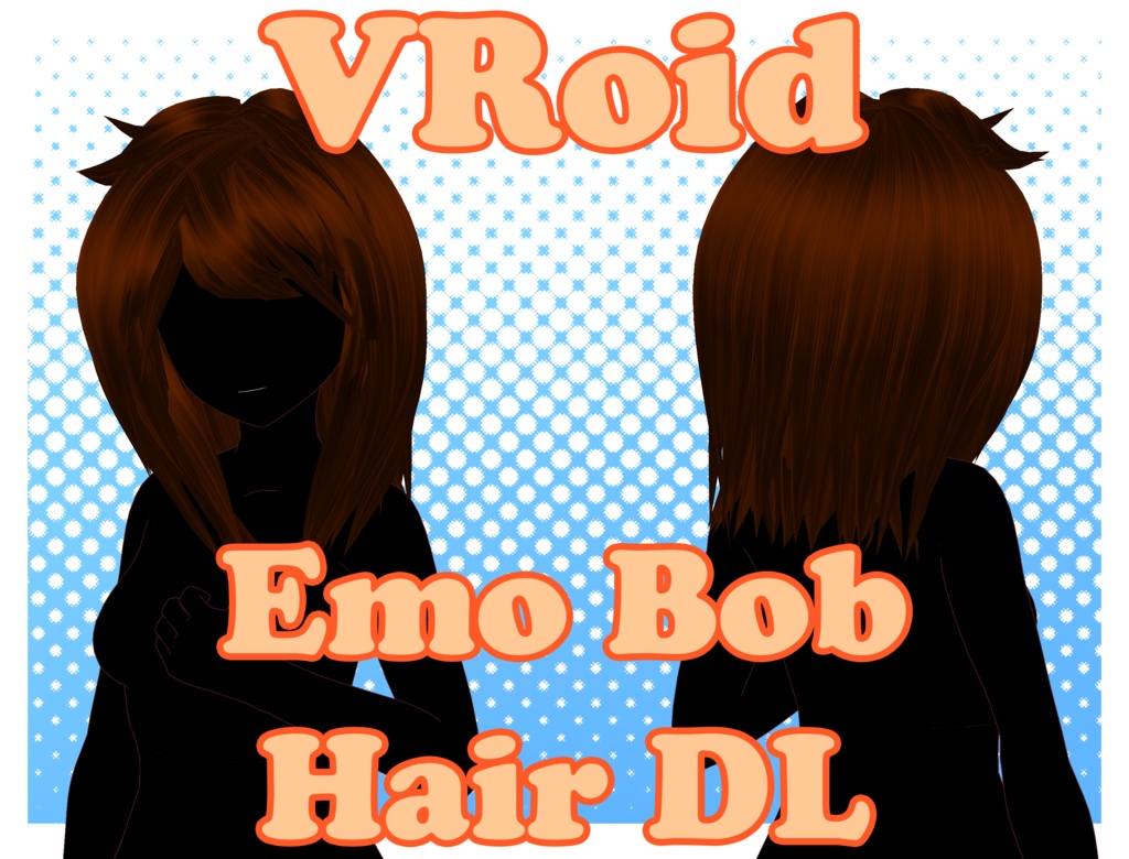 [VRoid Studio-MMD] Emo Bob Preset DL