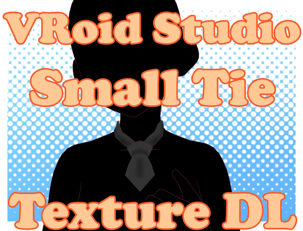 [VRoid Studio - MMD] Small Tie Texture DL