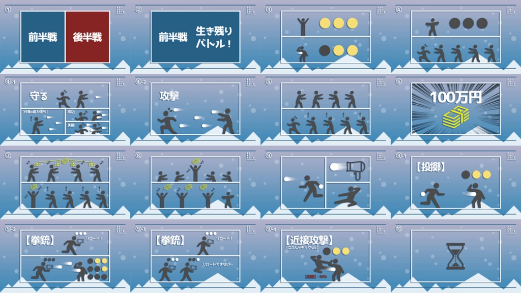 CoCシナリオ「スノースロースイープ」セッション用素材