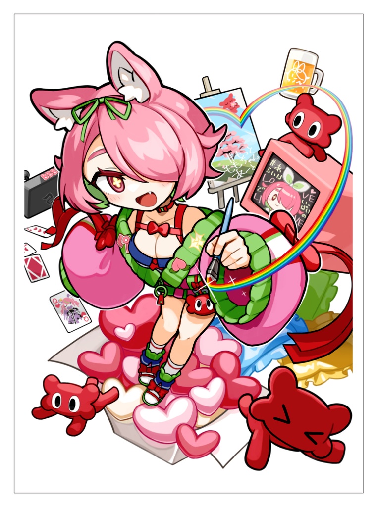 【C105】カードスリーブ 安土桃