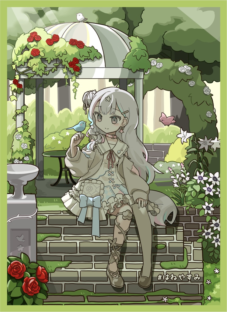 【C107】カードスリーブ  はねやすみ