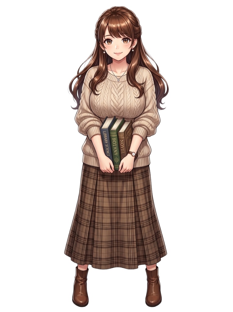動く汎用立ち絵「大学生1」