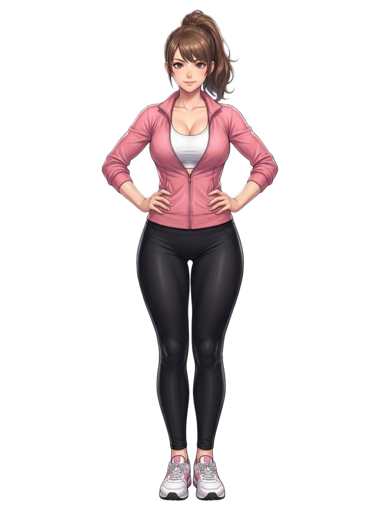 動く汎用立ち絵「インストラクター2」