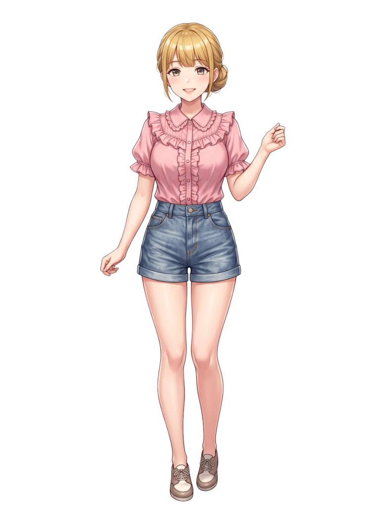 動く汎用立ち絵「大学生2」