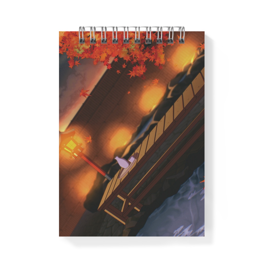 苺白ゆに「デビュー1周年記念温泉イラスト/オリジナルメモ帳」