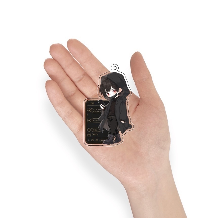【受注販売】ヘタリア 本田椿『こじらせ期』アクリルキーホルダー