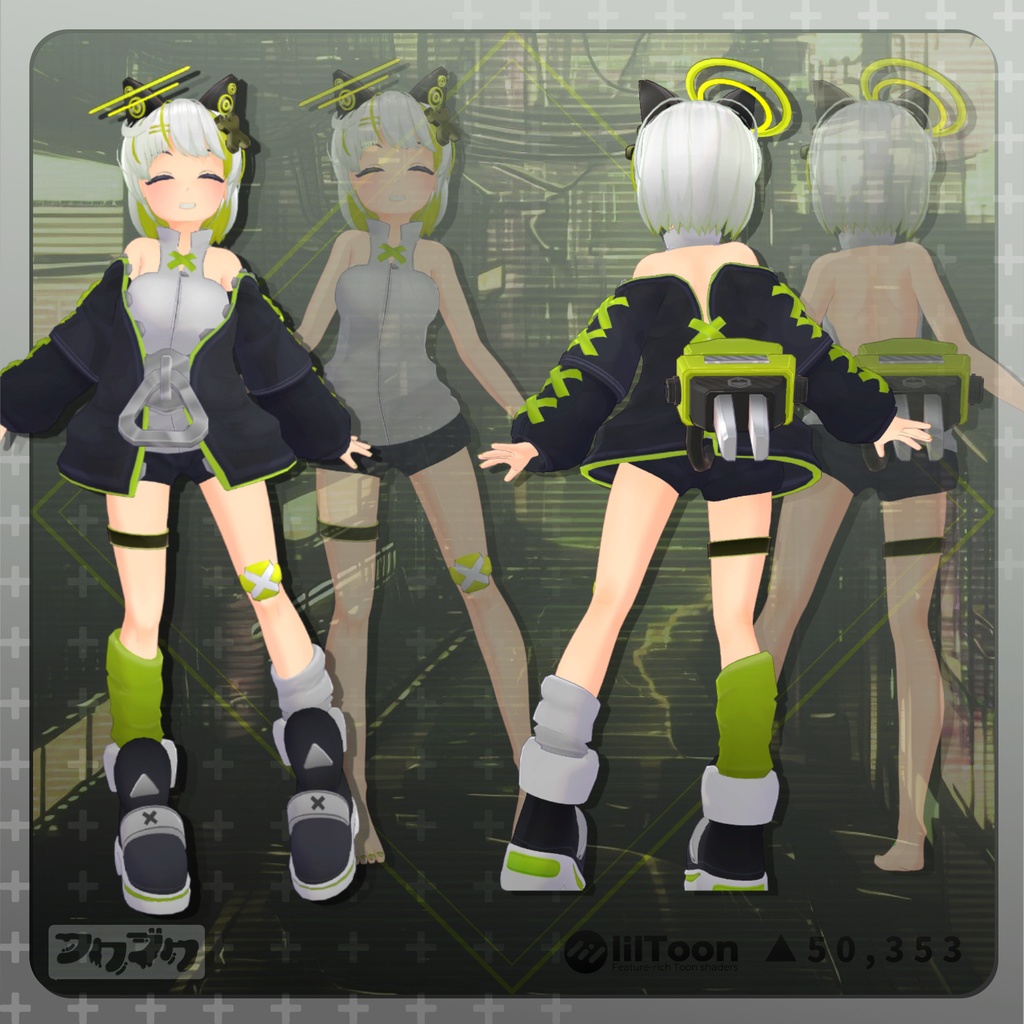 オリジナル3Dモデル「佐羽SAWA」