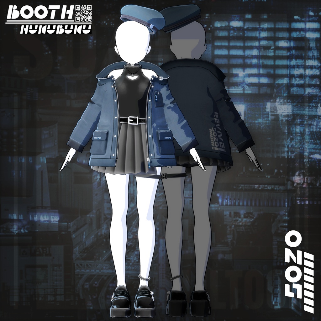 【8アバター対応】Sozo - HUKUBUKU CLOTHING / VRChat