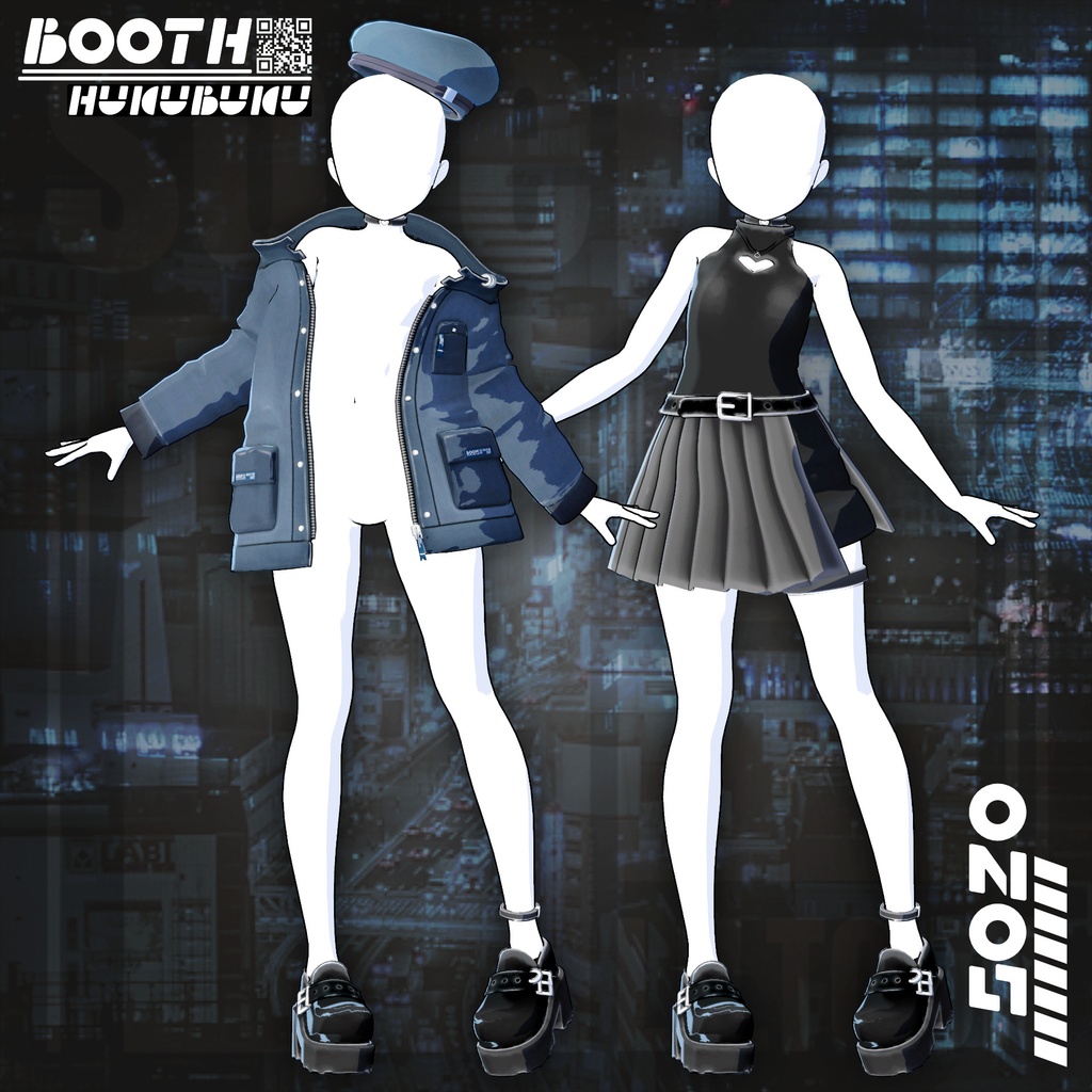 【8アバター対応】Sozo - HUKUBUKU CLOTHING / VRChat