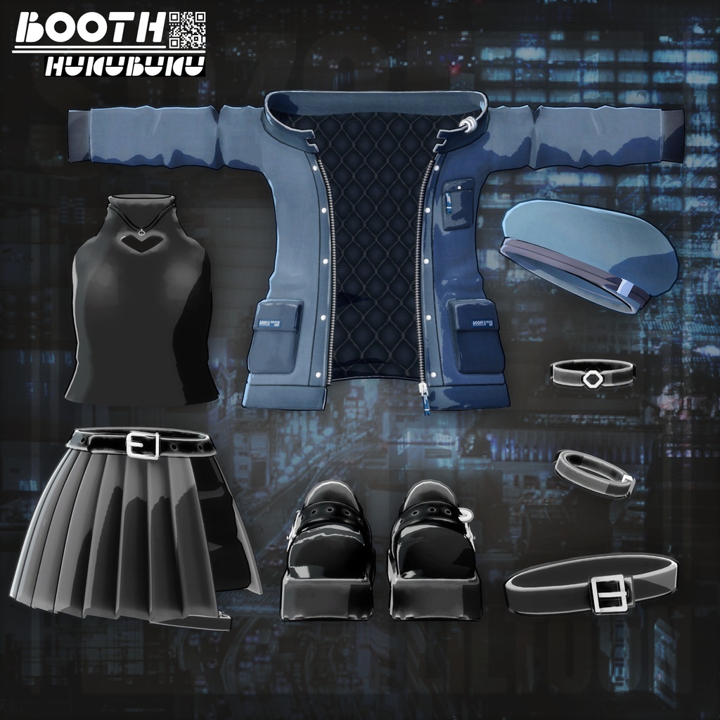 【8アバター対応】Sozo - HUKUBUKU CLOTHING / VRChat