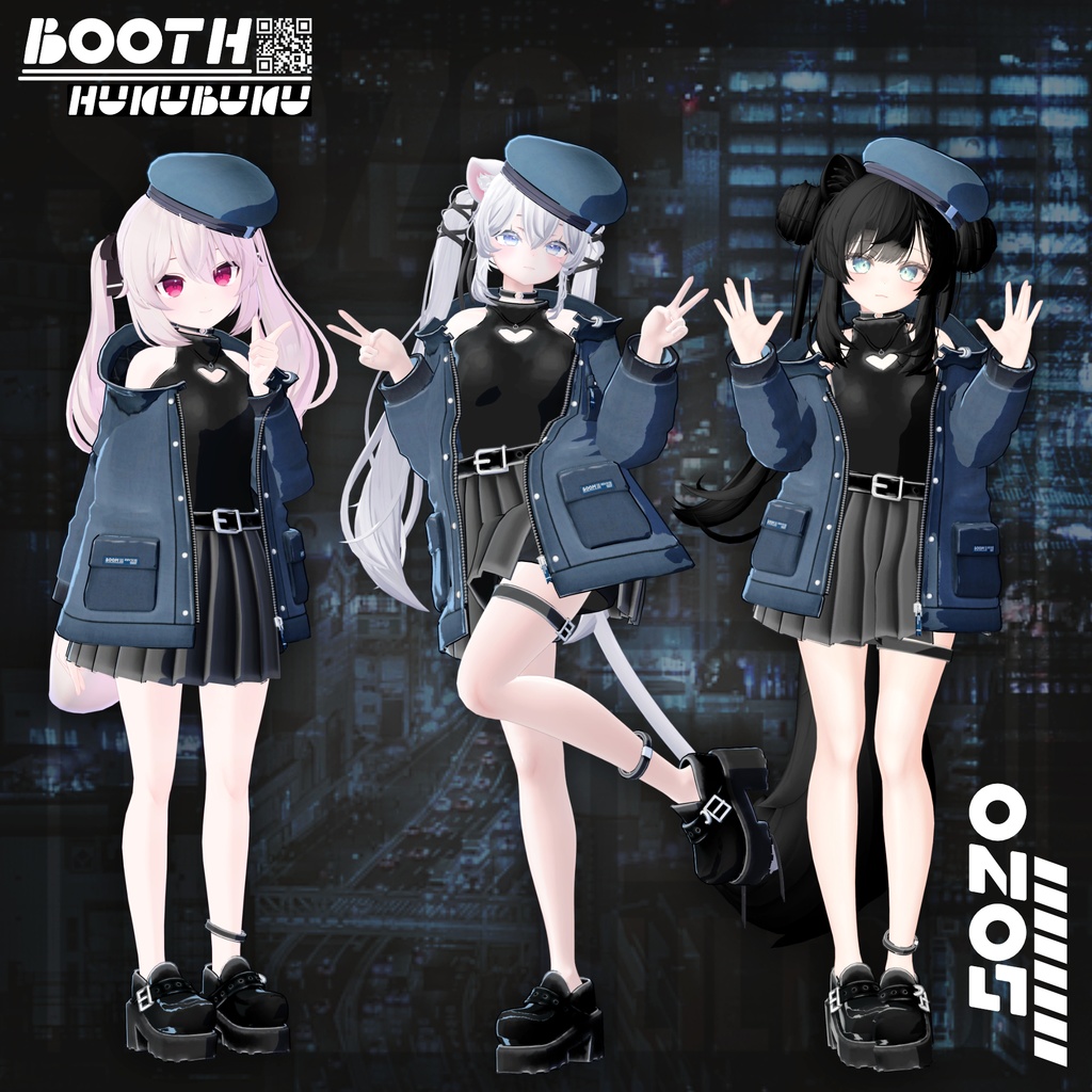 【8アバター対応】Sozo - HUKUBUKU CLOTHING / VRChat