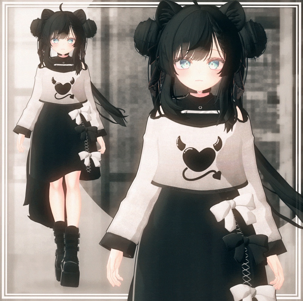 【2アバター対応】Sin & Sugar - HUKUBUKU CLOTHING / VRChat