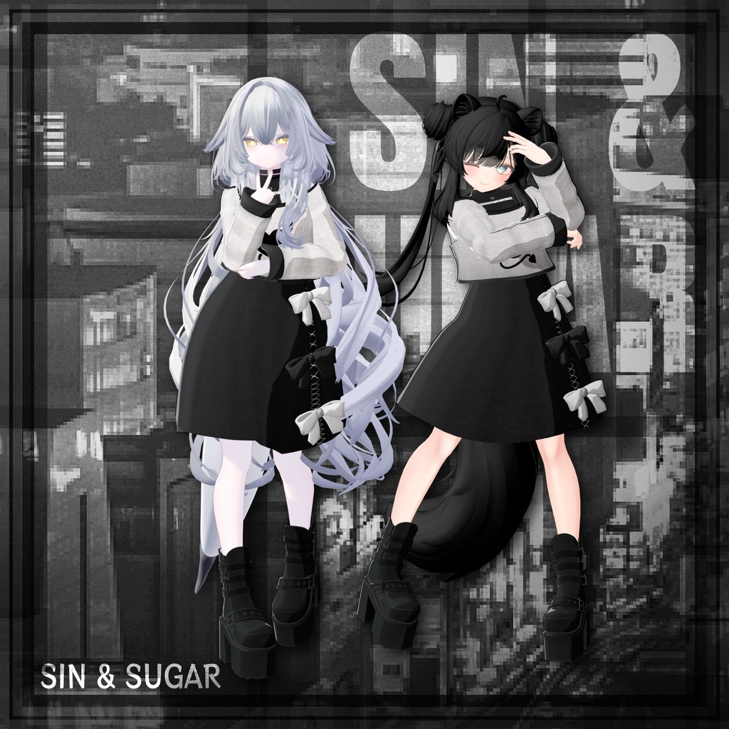 【2アバター対応】Sin & Sugar - HUKUBUKU CLOTHING / VRChat