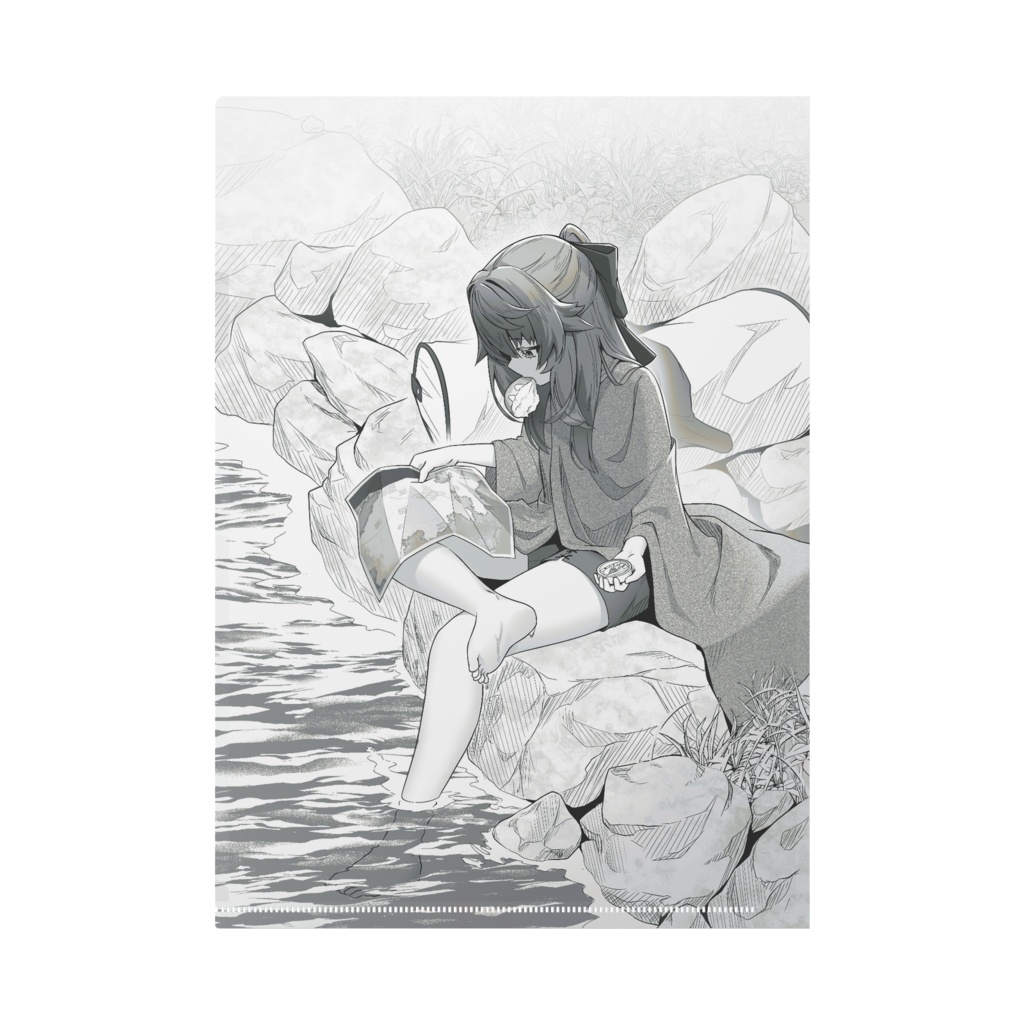 幼女魔術師と同居人 01記念クリアファイル