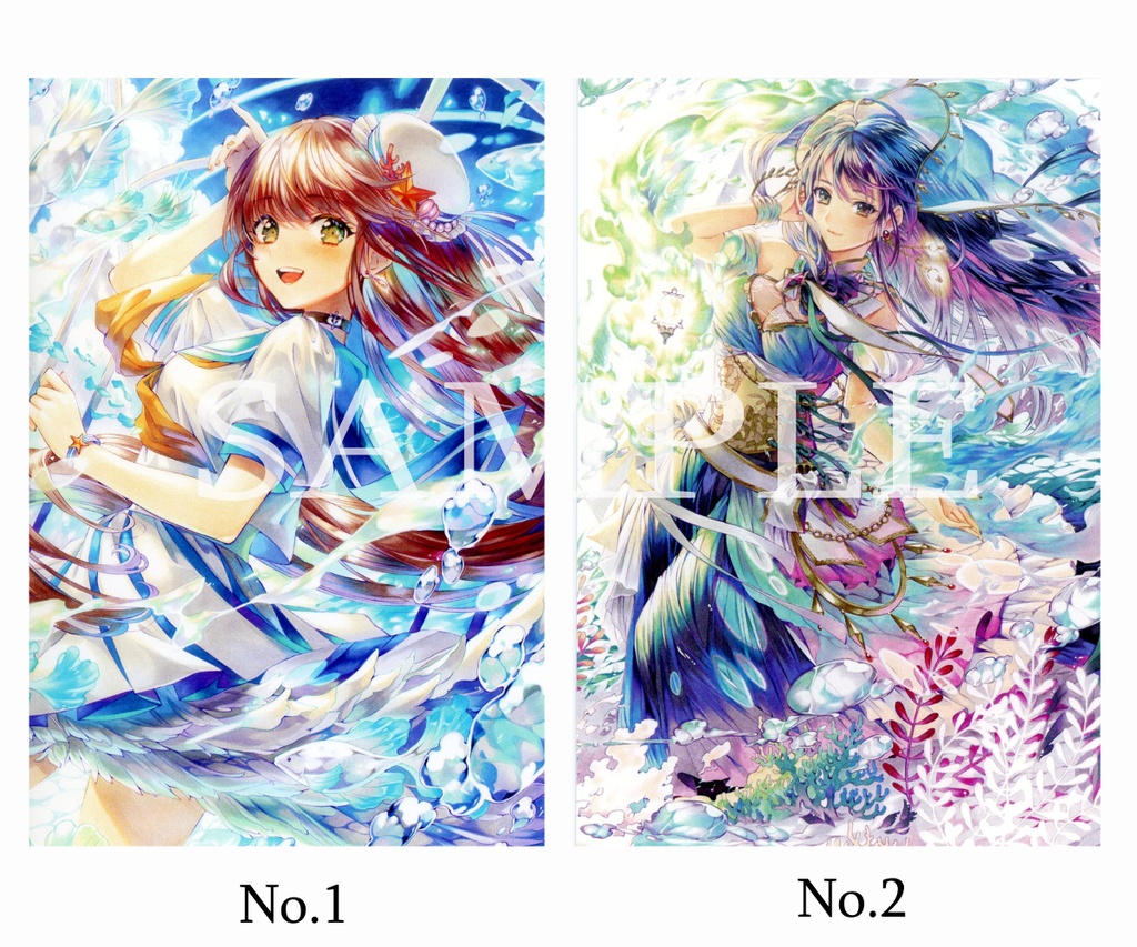 創作イラスト【１・２】