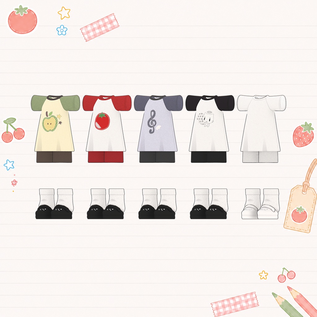 パッチワーク Tシャツ
