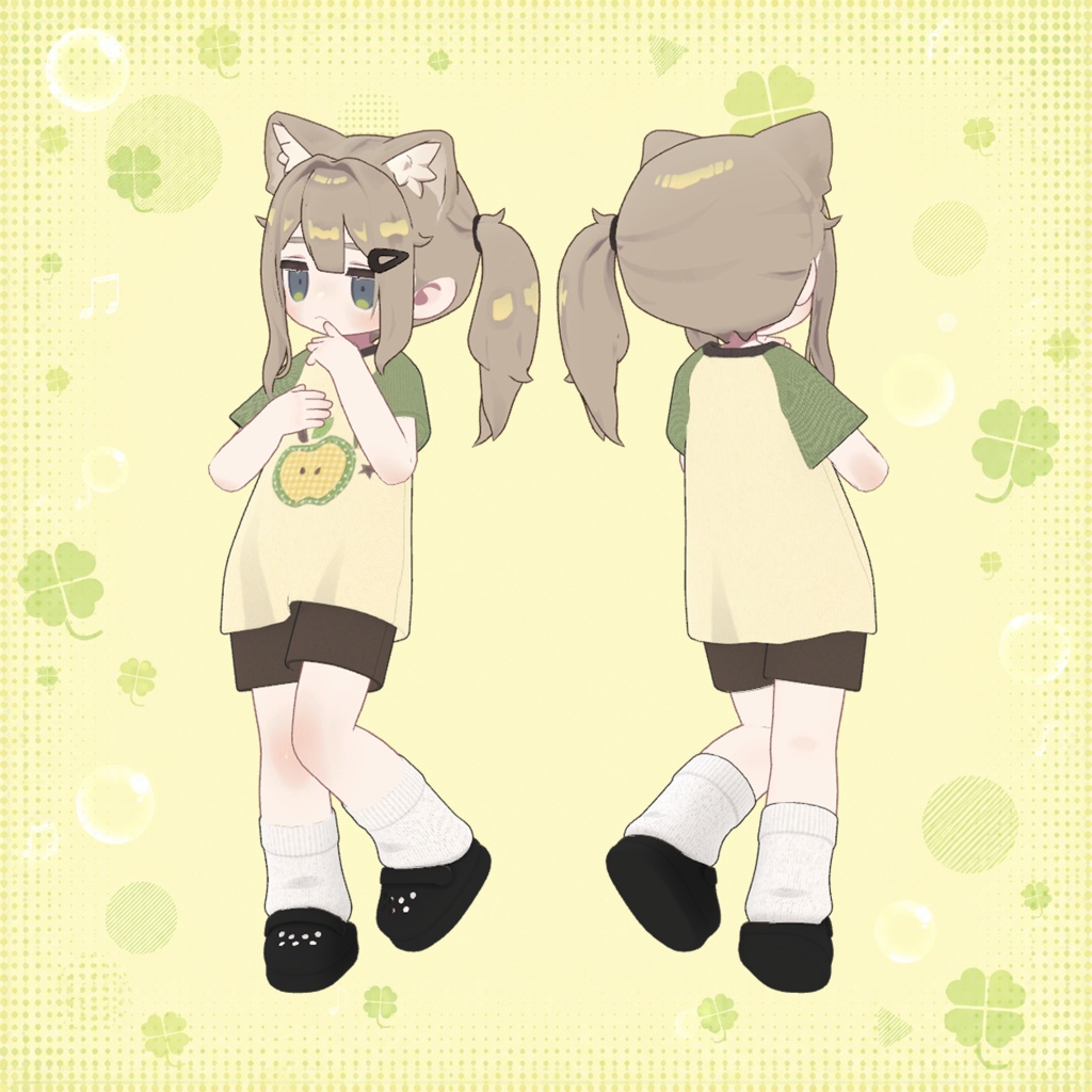 サイドポニーテール