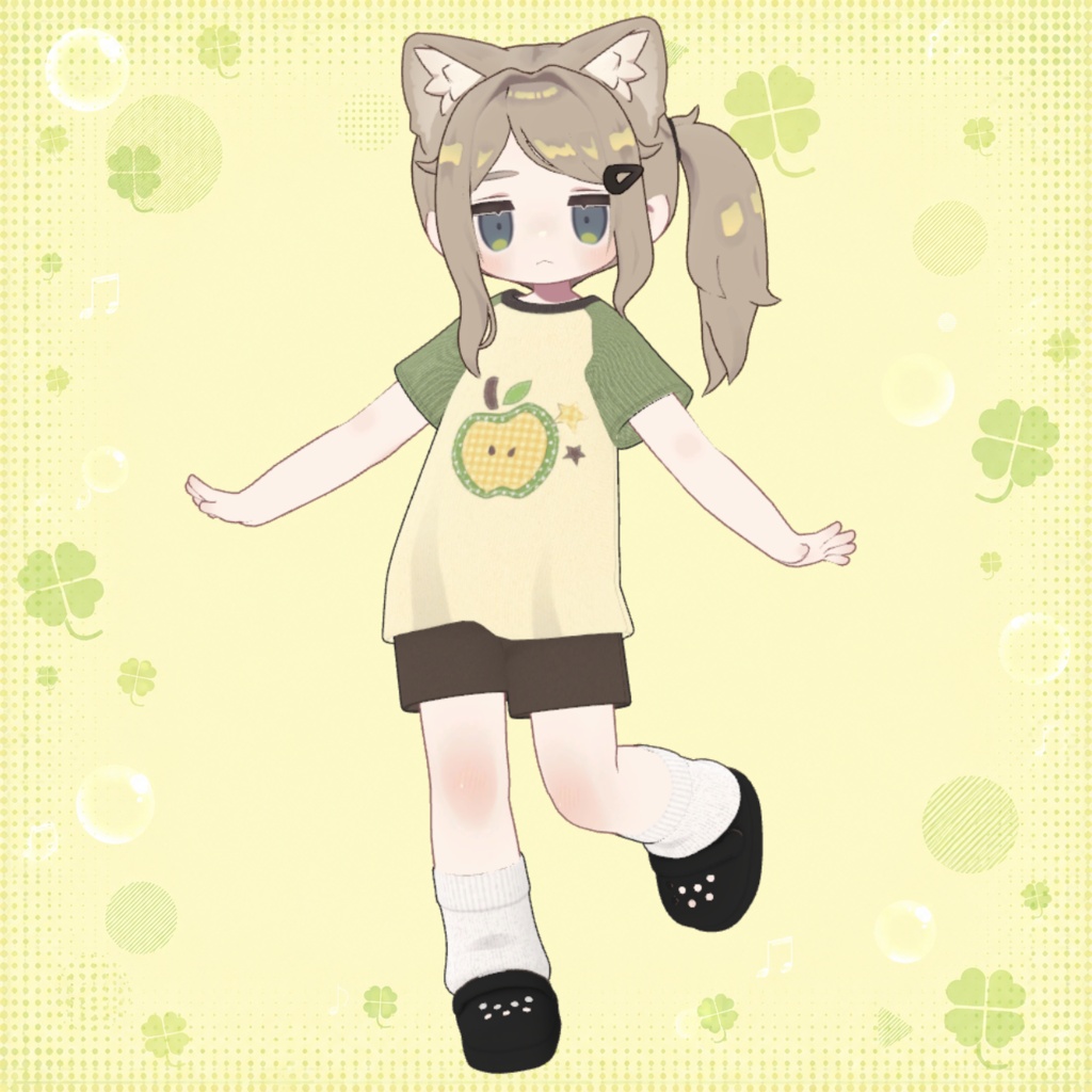 サイドポニーテール