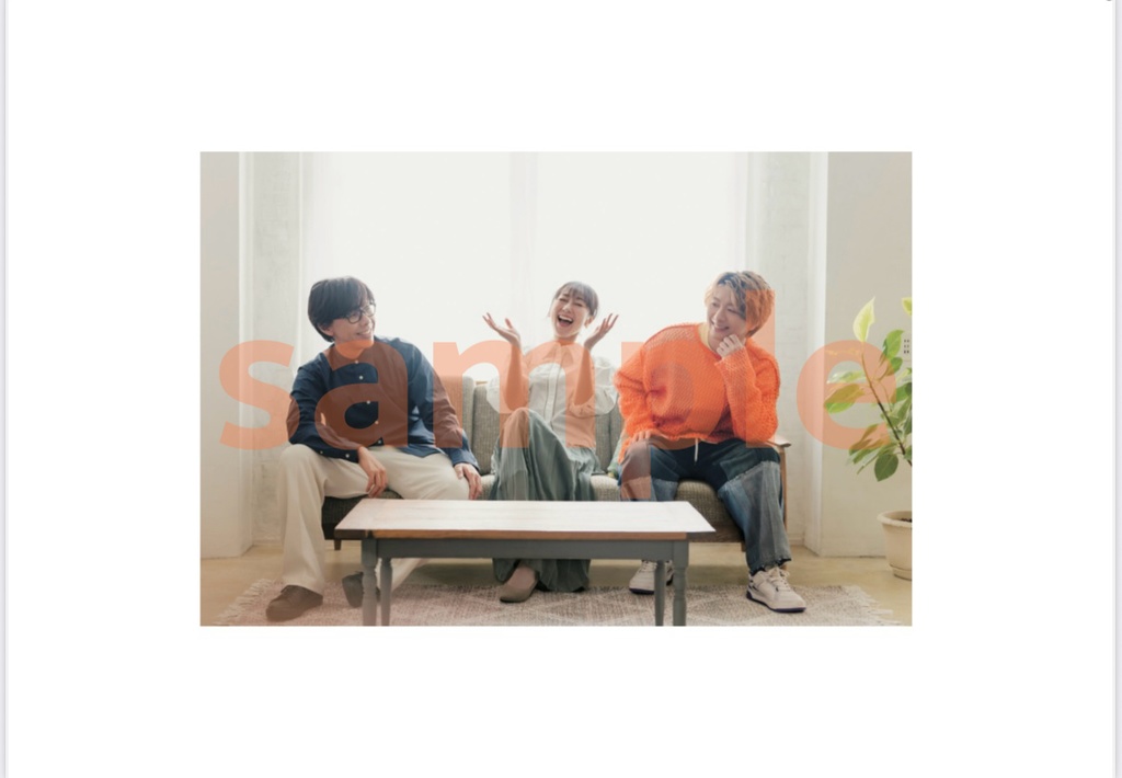 舞台「ビューティフル・サンデイ」公演パンフレット