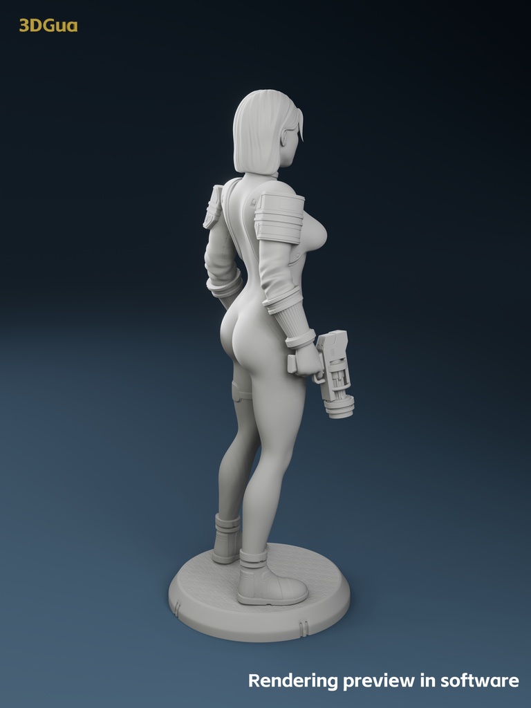 SCI-FI AGENT STL for 3D printing