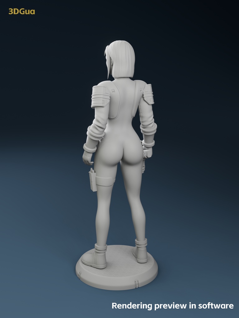 SCI-FI AGENT STL for 3D printing