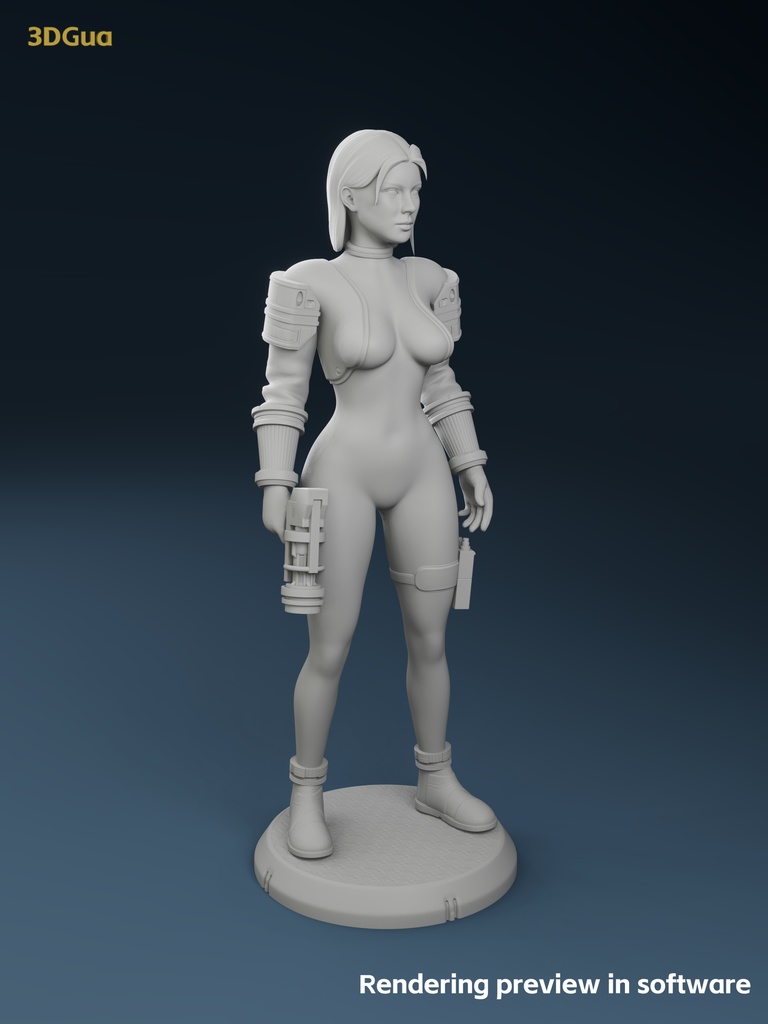 SCI-FI AGENT STL for 3D printing