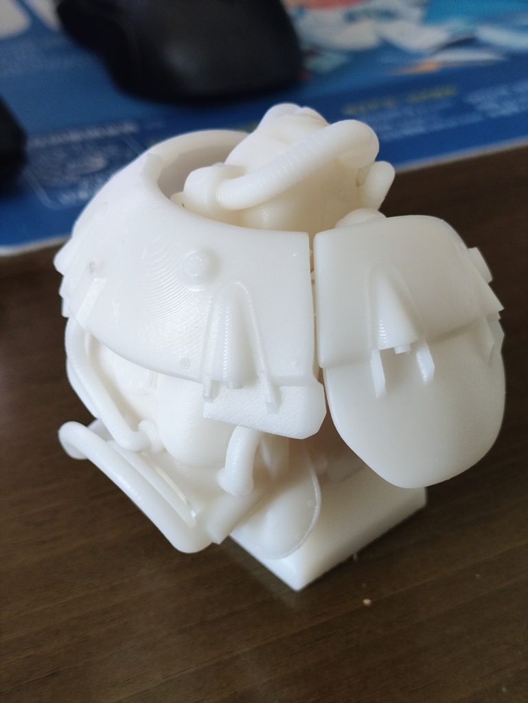 Fallout x-01 power armor-Fanart bust