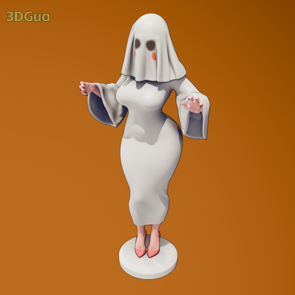 Spooky ghost girl
