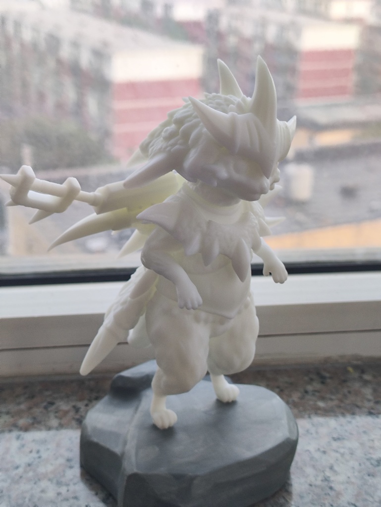 『モンスターハンター:ワイルズ』ファンアートモデル Palico Rathalos Set