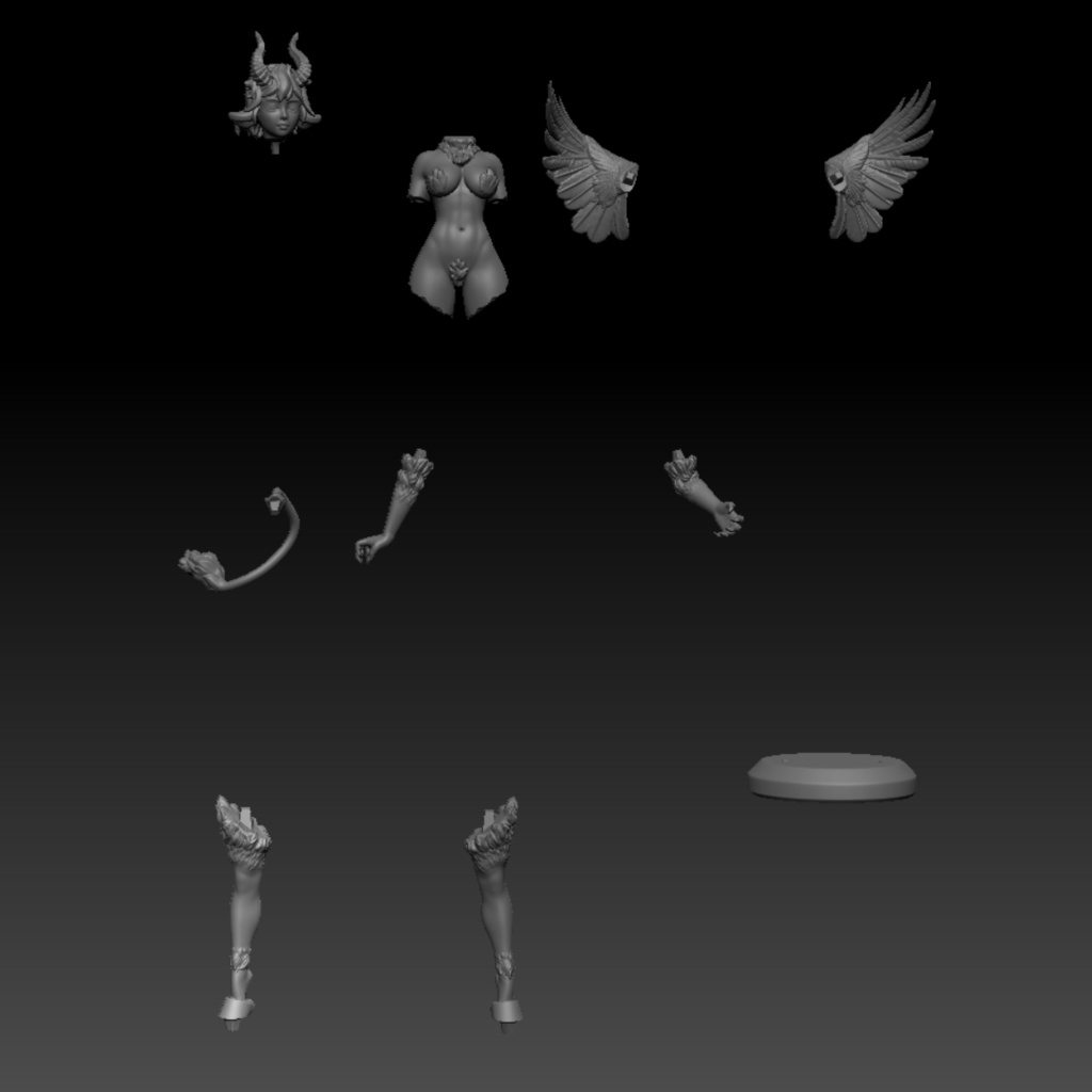 キメラ少女 -龙曦(Longxi) 120mm and 150mm