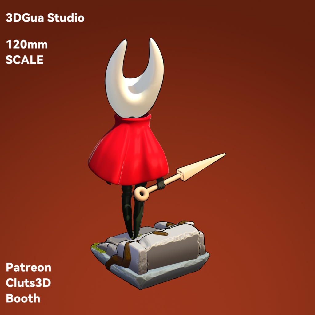 ホロウナイト・シルクソング ホーネット 同人アートモデル Hollow Knight:Silk song Hornet Fanart model