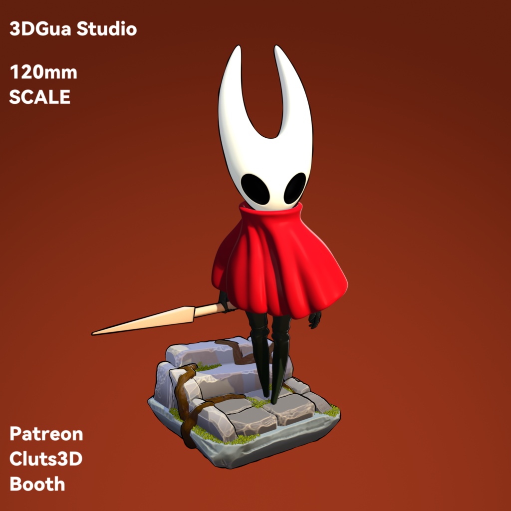 ホロウナイト・シルクソング ホーネット 同人アートモデル Hollow Knight:Silk song Hornet Fanart model