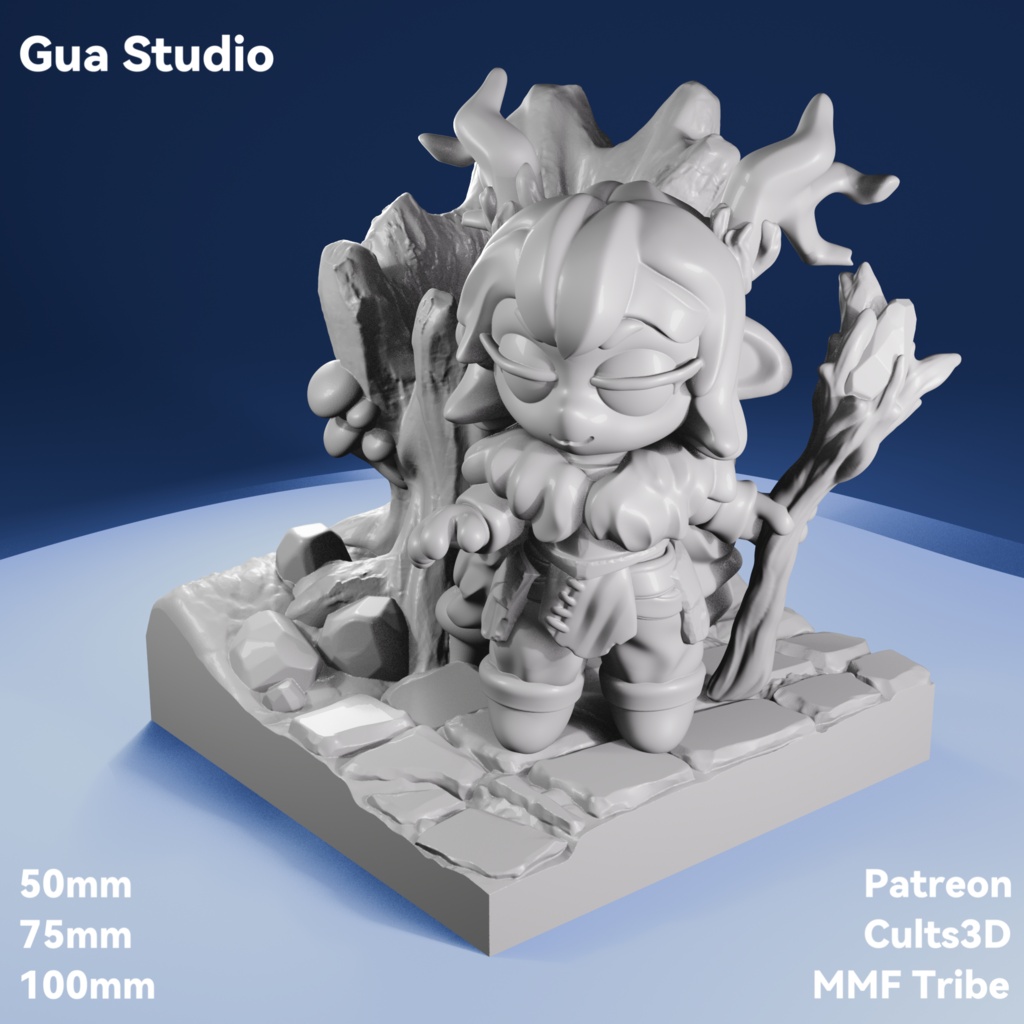 森林の小道 ディスプレイミニベース(Scenic Forest Path Display Mini Base)