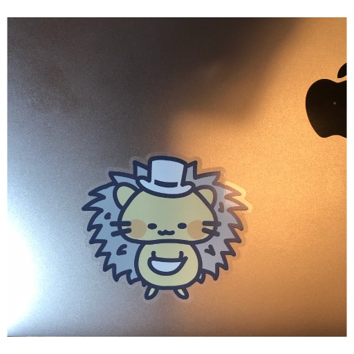 ハリー教授のステッカー