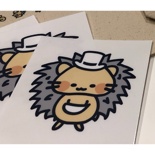 ハリー教授のステッカー