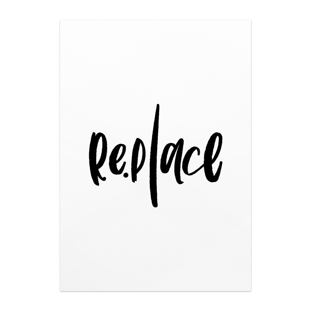 re.place poster