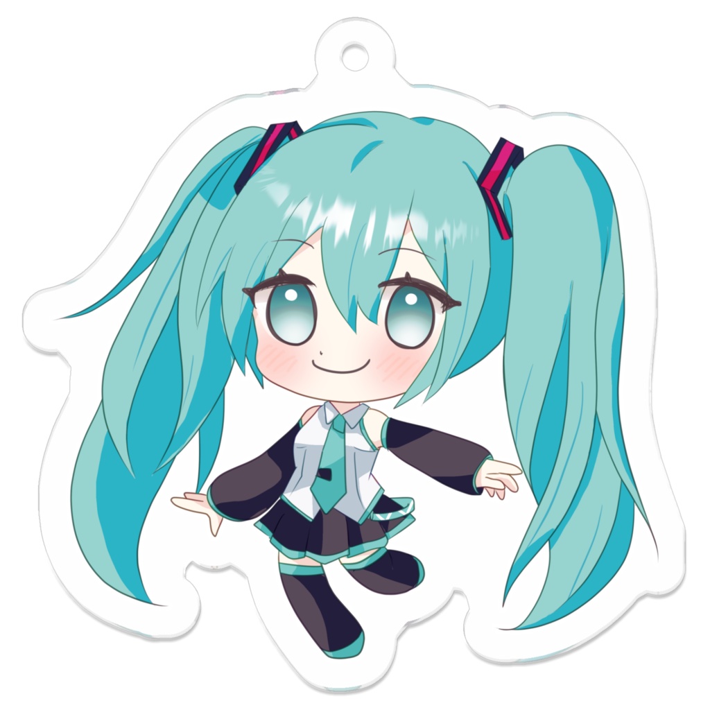 ミクさんアクキー