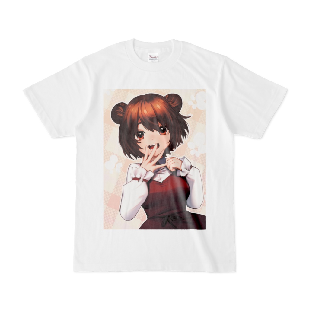 こぐまろTシャツ(S～XL)白／北彩あい先生コラボ商品