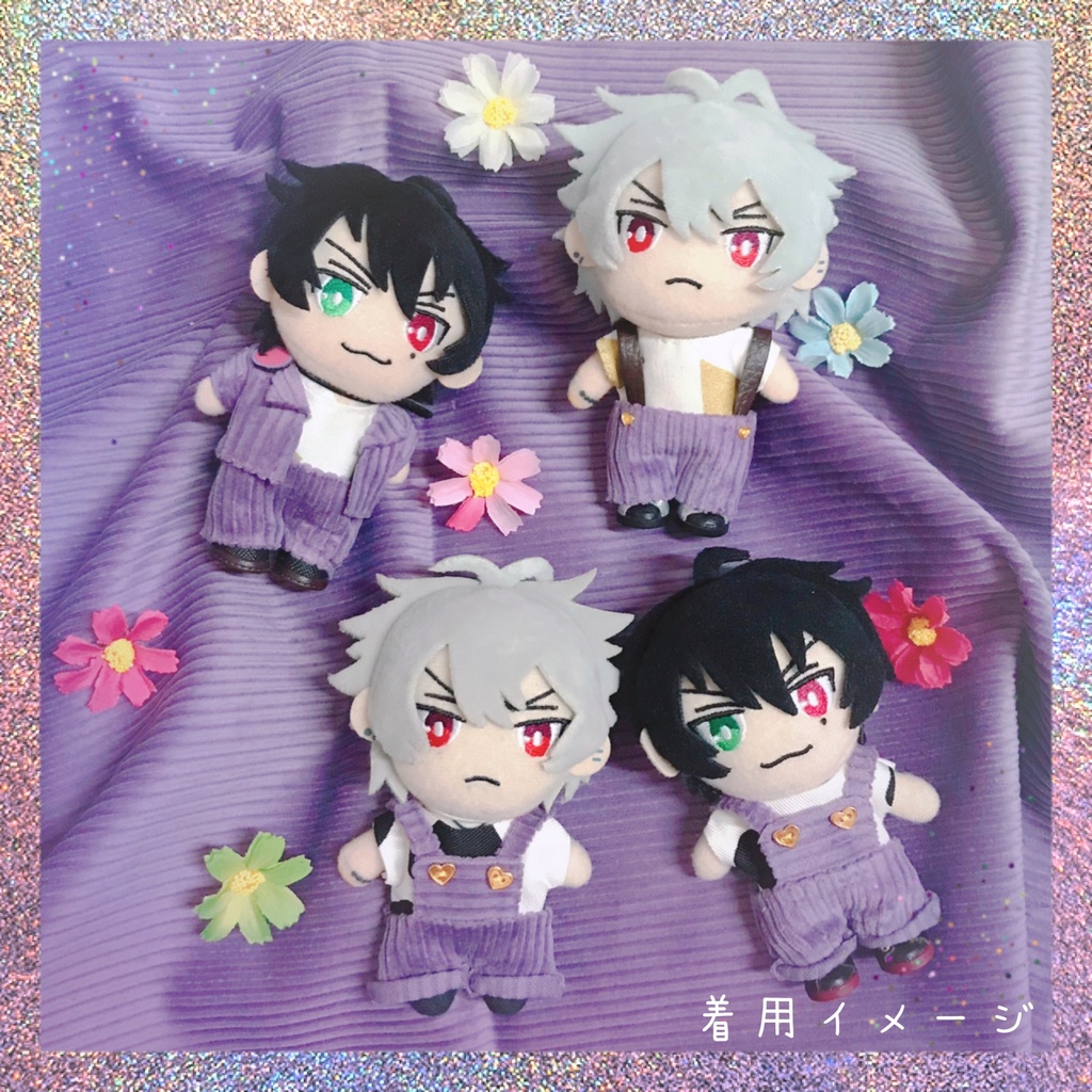 コーデュロイ サスペンダー付きボトムス