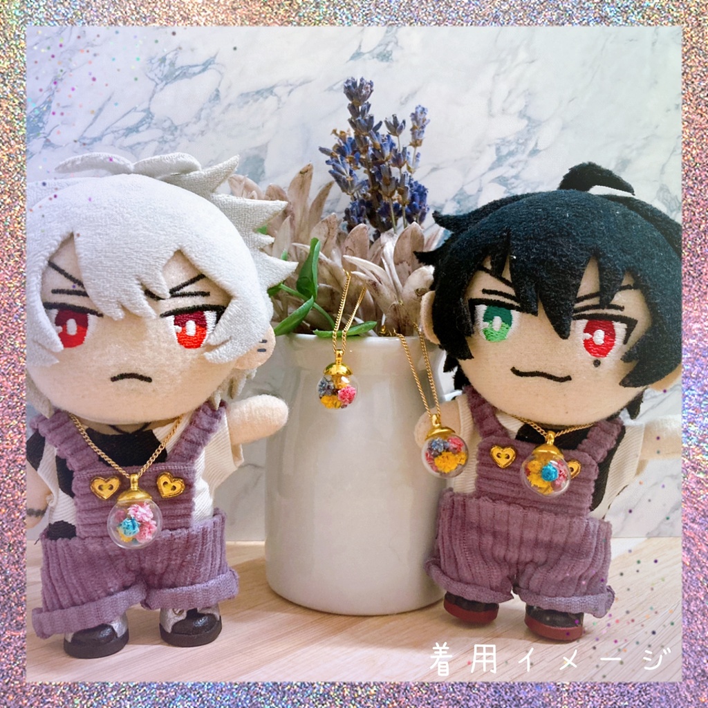 ぬい用 フラワーネックレス