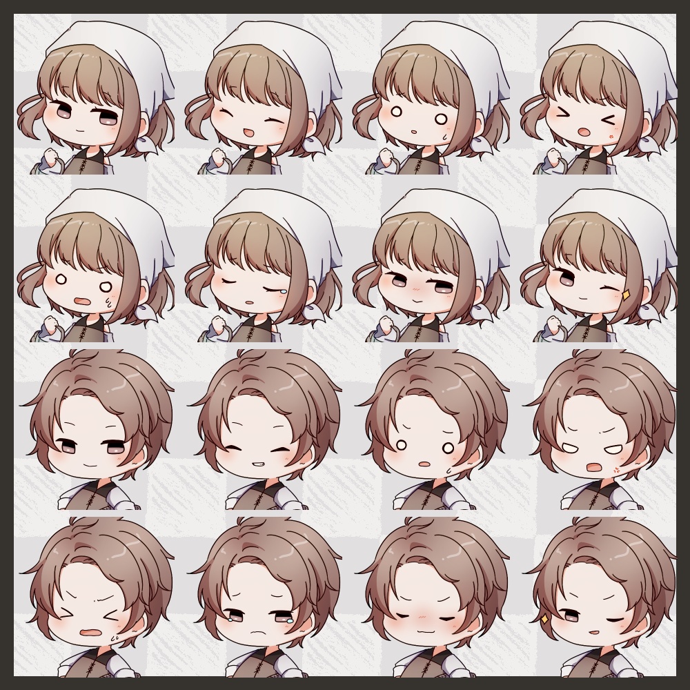 ファンタジー職業ミニ立ち絵セットVol.01