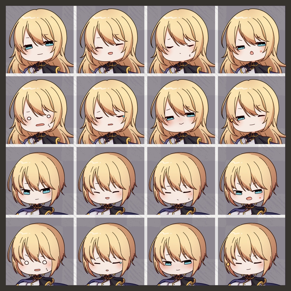 ファンタジー職業ミニ立ち絵セットVol.02