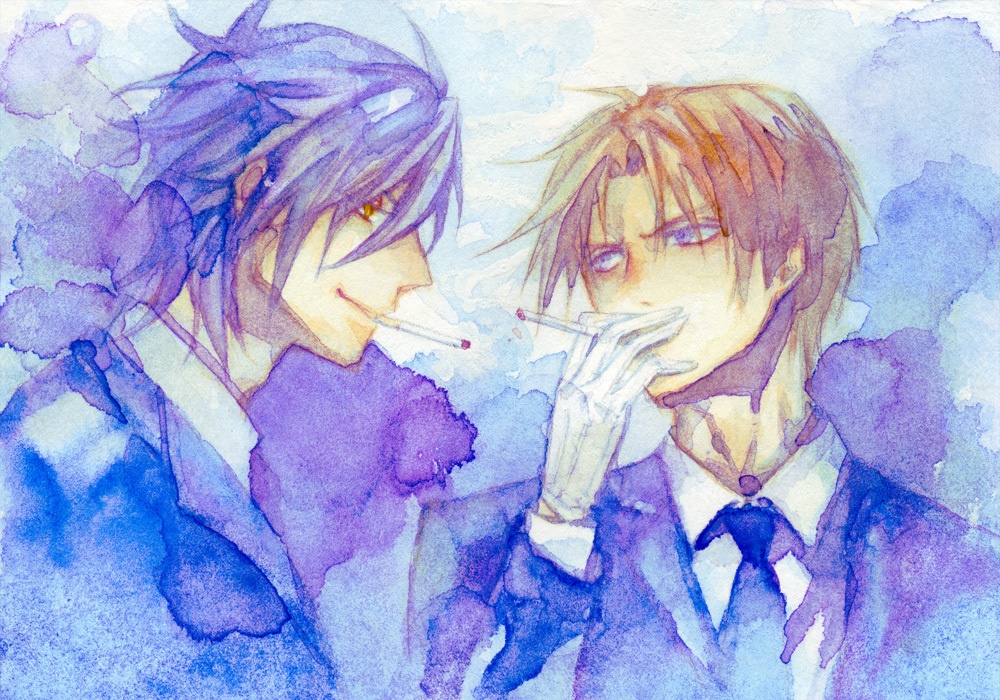 原画　燭台切光忠　へし切長谷部