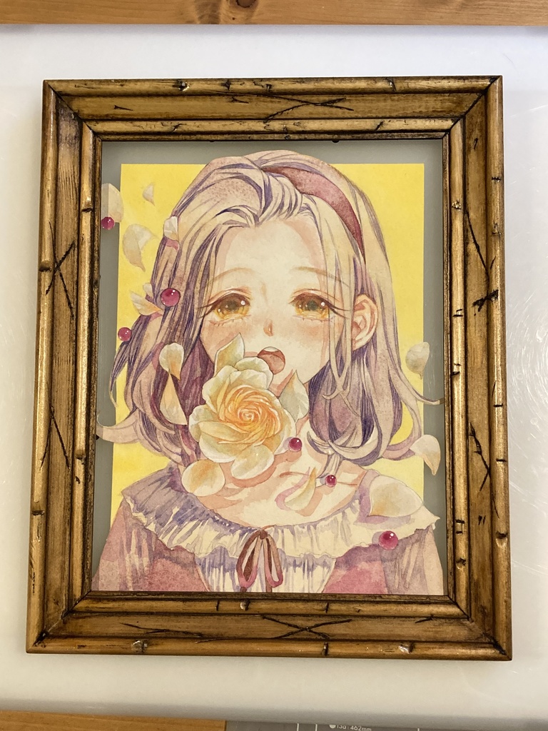 額装原画「宝石姫」【着払い】