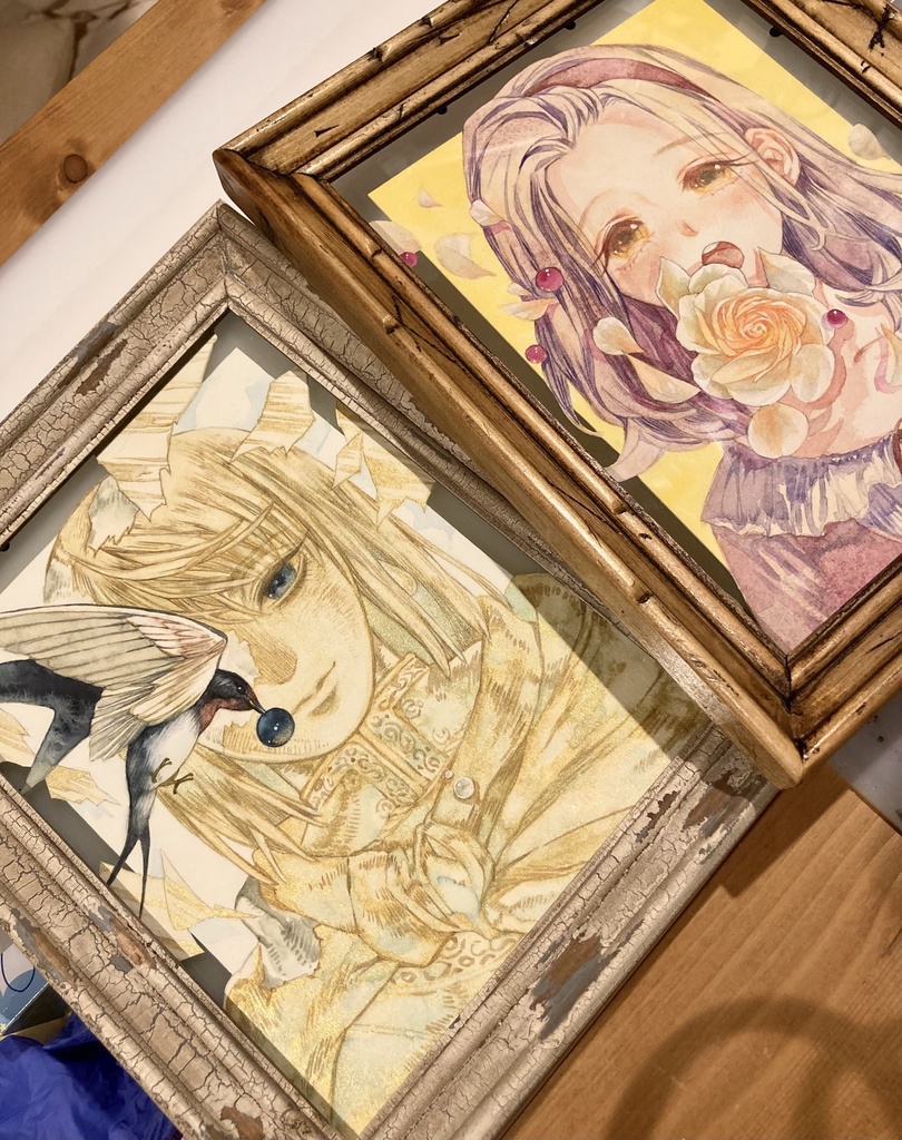 額装原画「宝石姫」(送料1150円)
