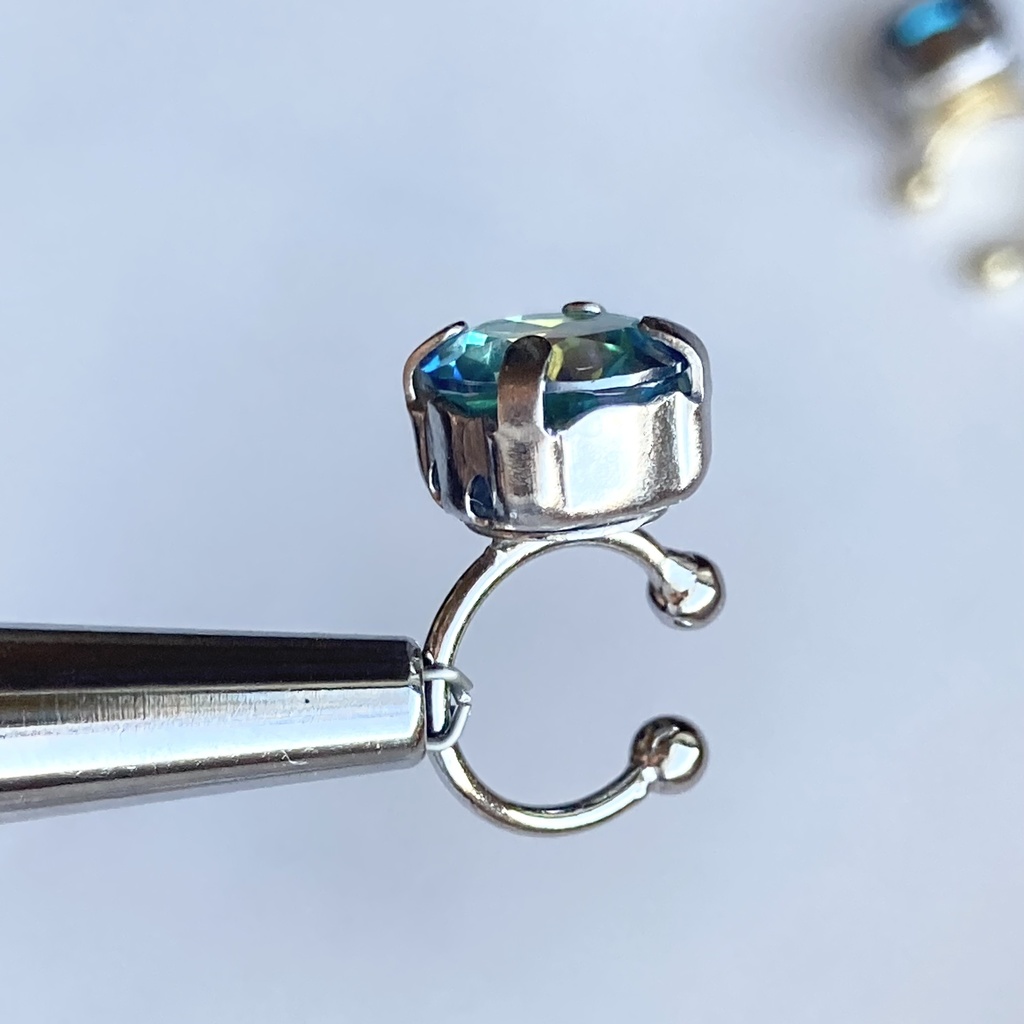 鉱物イヤカフ_ペンダントトップ